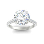 Load image into Gallery viewer, 3-row-pave-round-cut-diamond-engagement-ring-in-white-gold-fd11517ror-nl-wg