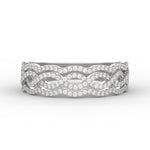 Load image into Gallery viewer, 3-row-twisted-infinity-diamond-wedding-band-in-white-gold-FD11425B-NL-WG