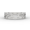 Load image into Gallery viewer, 3-row-twisted-infinity-diamond-wedding-band-in-white-gold-FD11425B-NL-WG