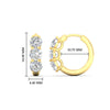 Load image into Gallery viewer, 3-stone-2-carat-round-huggie-hoops-in-yellow-gold-fdear11726angle3-nl-yg-hw.jpg?v=1776419556