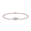 Load image into Gallery viewer, 3-stone-bracelet-for-mothers-in-rose-gold-FDBRC8693MDANGLE2-NL-RG