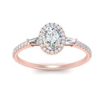 Load image into Gallery viewer, 3-stone-lab-created-oval-halo-engagement-ring-in-rose-gold-FD10047OVRANGLE5-NL-RG