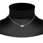 Load image into Gallery viewer, 3-stone-marquise-diamond-necklace-chain-in-white-gold-FDPD11096NECK-NL-WG