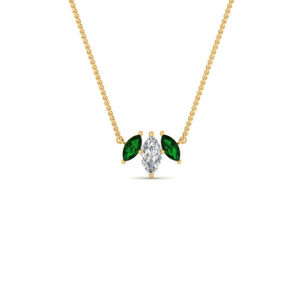 3-stone-marquise-diamond-necklace-chain-in-yellow-gold-FDPD11096ANGLE1-NL-YG