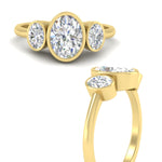 Load image into Gallery viewer, 3-stone-oval-bezel-diamond-engagement-ring-in-yellow-gold-fd11546-nl-yg