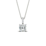 Load image into Gallery viewer, 3.00-ct-asscher-cut-pave-diamond-bail-pendant-in-white-gold-fdpd11636asangle1-8.00mm-nl-wg.jpg?v=1769514551