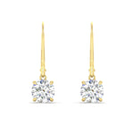 Load image into Gallery viewer, 3.00-ct-round-cut-diamond-leverback-dangle-earrings-in-yellow-gold-fdear11236roangle2-3.00ct-nl-yg.jpg?v=1768373575
