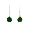 Load image into Gallery viewer, 3.00-ct-round-cut-emerald-leverback-dangle-earrings-in-yellow-gold-fdear11236rogemgrangle2-3.00ct-nl-yg.jpg?v=1768373575
