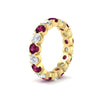 Load image into Gallery viewer, 3.60-carat-cirque-round-diamond-and-pink-sapphire-eternity-wedding-band-in-yellow-gold-FD8072ROBGSADRPIANGLE2-3.60CT-NL-YG?v=1751956657