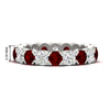 Load image into Gallery viewer, 3.60-carat-cirque-round-diamond-and-ruby-eternity-wedding-band-in-white-gold-FD8072ROBGRUDR-3.60CT-NL-WG-HW?v=1751956655