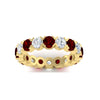 Load image into Gallery viewer, 3.60-carat-cirque-round-diamond-and-ruby-eternity-wedding-band-in-yellow-gold-FD8072ROBGRUDRANGLE5-3.60CT-NL-YG?v=1751956658