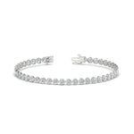 Load image into Gallery viewer, 4-40-ct-heart-shaped-diamond-bezel-tennis-bracelet-in-platinum-fdbrc10581htangle2-4-40-ct-nl-wg