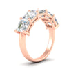 Load image into Gallery viewer, 4-carat-asscher-five-stone-anniversary-ring-in-rose-gold-fdwb8008asangle2-4.00ct-nl-rg.jpg?v=1773807335