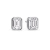 Load image into Gallery viewer, 4-carat-bezel-stud-earring-emerald-diamond-in-white-gold-FD-EAR10516EMANGLE1-4.00CT-NL-WG.jpg?v=1764054158