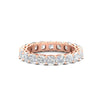 Load image into Gallery viewer, 4-carat-cushion-cut-diamond-eternity-wedding-band-for-women-in-rose-gold-FDEWB9296CU-4.00CT-NL-RG