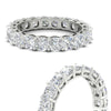 Load image into Gallery viewer, 4-carat-cushion-cut-diamond-wedding-full-eternity-band-in-FD-EWB9296CUANGLE3-4.00CT-NL-WG