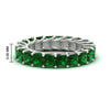 Load image into Gallery viewer, 4-carat-emerald-anniversary-band-princess-cut-for-her-in-white-gold-FD10203PRBGEMGR-4.00CT-NL-WG-HW.jpg