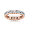 Load image into Gallery viewer, 4-carat-eternity-emerald-cut-diamond-wedding-ring-in-rose-gold-FDEWB9293EMANGLE5-4.00CT-NL-RG.jpg