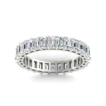 Load image into Gallery viewer, 4-carat-eternity-emerald-cut-diamond-wedding-ring-in-white-gold-FDEWB9293EM-4.00CT-NL-WG