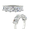 Load image into Gallery viewer, 4-carat-five-stone-diamond-ring-asscher-cut-in-white-gold-fdwb8008asangle3-4.00ct-nl-wg.jpg?v=1773807057
