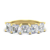 Load image into Gallery viewer, 4-carat-five-stone-diamond-ring-asscher-cut-in-yellow-gold-fdwb8008assleep-4.00ct-nl-yg.jpg?v=1773807057
