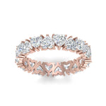 Load image into Gallery viewer, 4-carat-heart-eternity-diamond-anniversary-band-in-rose-gold-FDEWB8439ANGLE5-NL-RG
