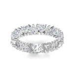 Load image into Gallery viewer, 4-carat-heart-eternity-diamond-anniversary-band-in-white-gold-FDEWB8439ANGLE5-NL-WG