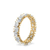 Load image into Gallery viewer, 4-carat-heart-eternity-diamond-anniversary-band-in-yellow-gold-FDEWB8439ANGLE2-NL-YG