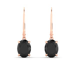 Load image into Gallery viewer, 4-carat-leverback-oval-drop-dangle-black-diamond-earrings-in-rose-gold-fdear11236ovgblackangle2-4.00ct-nl-rg.jpg?v=1765455504
