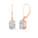 Load image into Gallery viewer, 4-carat-leverback-oval-drop-dangle-diamond-earrings-in-rose-gold-fdear11236ovangle1-4.00ct-nl-rg.jpg?v=1765455503