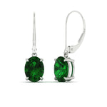 Load image into Gallery viewer, 4-carat-leverback-oval-drop-dangle-emerald-earrings-in-white-gold-fdear11236ovgemgrangle1-4.00ct-nl-wg.jpg?v=1765455504