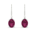 Load image into Gallery viewer, 4-carat-leverback-oval-drop-dangle-pink-sapphire-earrings-in-white-gold-fdear11236ovgsadrpiangle2-4.00ct-nl-wg.jpg?v=1765455504