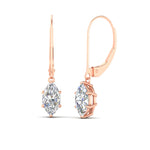 Load image into Gallery viewer, 4-carat-marquise-solitaire-diamond-earrings-with-lever-back-in-rose-gold-FDEAR11236MQ-4.00CT-NL-RG.jpg