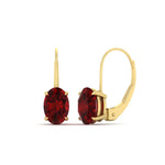 Load image into Gallery viewer, 4-carat-oval-ruby-lever-back-earrings-in-yellow-gold-FDEAR9225OVGRUDR-4.00CT-NL-YG