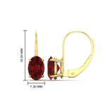 Load image into Gallery viewer, 4-carat-oval-ruby-lever-back-earrings-in-yellow-gold-FDEAR9225OVGRUDR-4.00CT-NL-YG