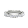 Load image into Gallery viewer, 4-carat-princess-cut-diamond-eternity-wedding-ring-in-white-gold-FD10247PRB-4.00CT-NL-WG