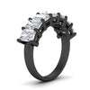Load image into Gallery viewer, 4-carat-radiant-cut-wedding-anniversary-ring-in-black-gold-FD8008RABANGLE2-4.00CT-NL-BG