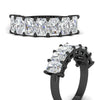 Load image into Gallery viewer, 4-carat-radiant-cut-wedding-anniversary-ring-in-black-gold-FD8008RABANGLE3-4.00CT-NL-BG