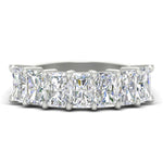 Load image into Gallery viewer, 4-carat-radiant-cut-wedding-anniversary-ring-in-white-gold-FD8008RAB-4.00CT-NL-WG