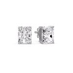 Load image into Gallery viewer, Radiant Diamond Basket Stud Earring