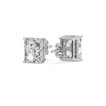 Load image into Gallery viewer, Radiant Diamond Basket Stud Earring