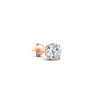 Load image into Gallery viewer, 4 Carat Round Cut Single Stud Earring For Man