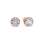 Load image into Gallery viewer, 4-carat-round-cut-stud-bezel-set-earring-in-rose-gold-FDEAR10516ROANGLE1-4.00-CT-NL-RG.jpg?v=1768907354