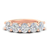 Load image into Gallery viewer, 4-carat-round-diamond-anniversary-wedding-band-in-rose-gold-FDENS141ROB-4.00CT-NL-RG