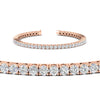 Load image into Gallery viewer, 4-carat-round-diamond-tennis-bracelet-In-Rose-Gold-FDBRC8635ROANGLE2-4.00_20CT-NL-RG