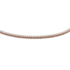 Load image into Gallery viewer, 4-carat-round-diamond-tennis-necklace-set-in-FDNK11334-(0.02CT)ANGLE1-NL-RG
