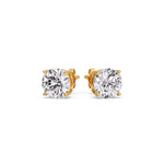 Load image into Gallery viewer, Round Diamond Stud Earring For Women