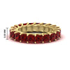 Load image into Gallery viewer, 4-carat-ruby-anniversary-band-princess-cut-for-her-in-yellow-gold-FD10203PRBGRUDR-4.00CT-NL-YG-HW.jpg