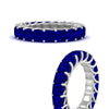 Load image into Gallery viewer, 4-carat-sapphire-anniversary-band-princess-cut-for-her-in-white-gold-FD10203PRBGSABLANGLE3-4.00-CT-NL-WG.jpg