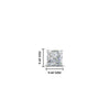 Load image into Gallery viewer, 4 Carat Single Stud Earring For Man